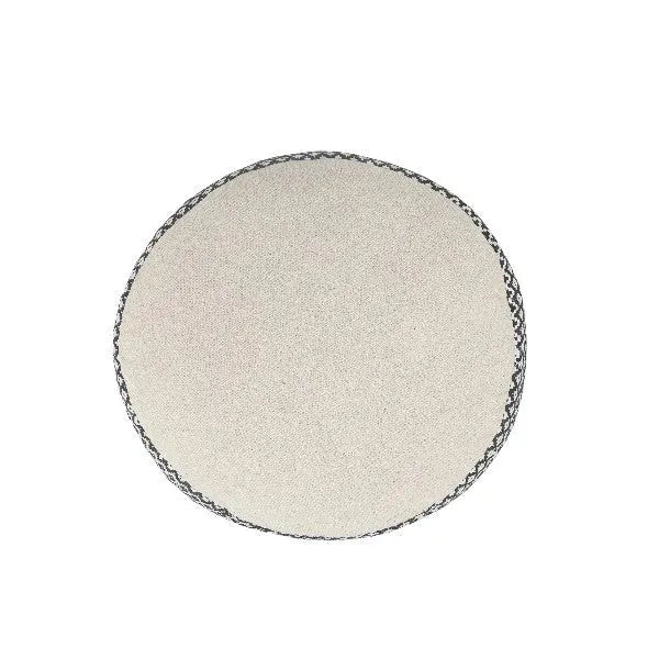 Zadia 34032BLK Black Pouf