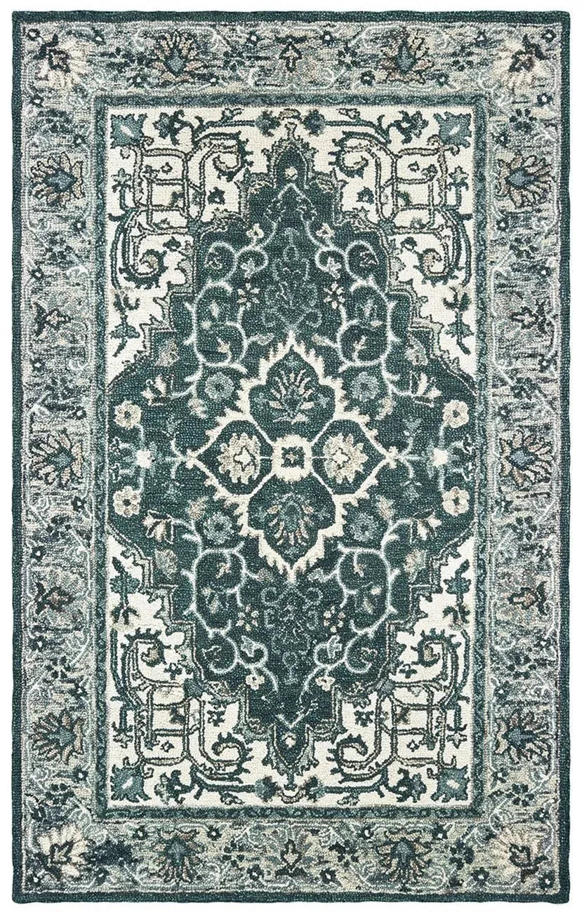 Zahra 75506 Grey Blue Rug