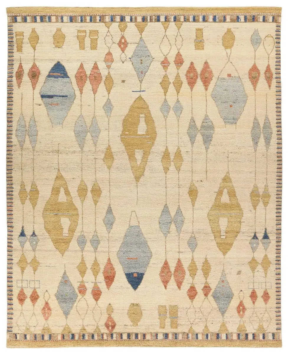 Zaira ZRA01 Light Brown/Multi Rug - Rug & Home