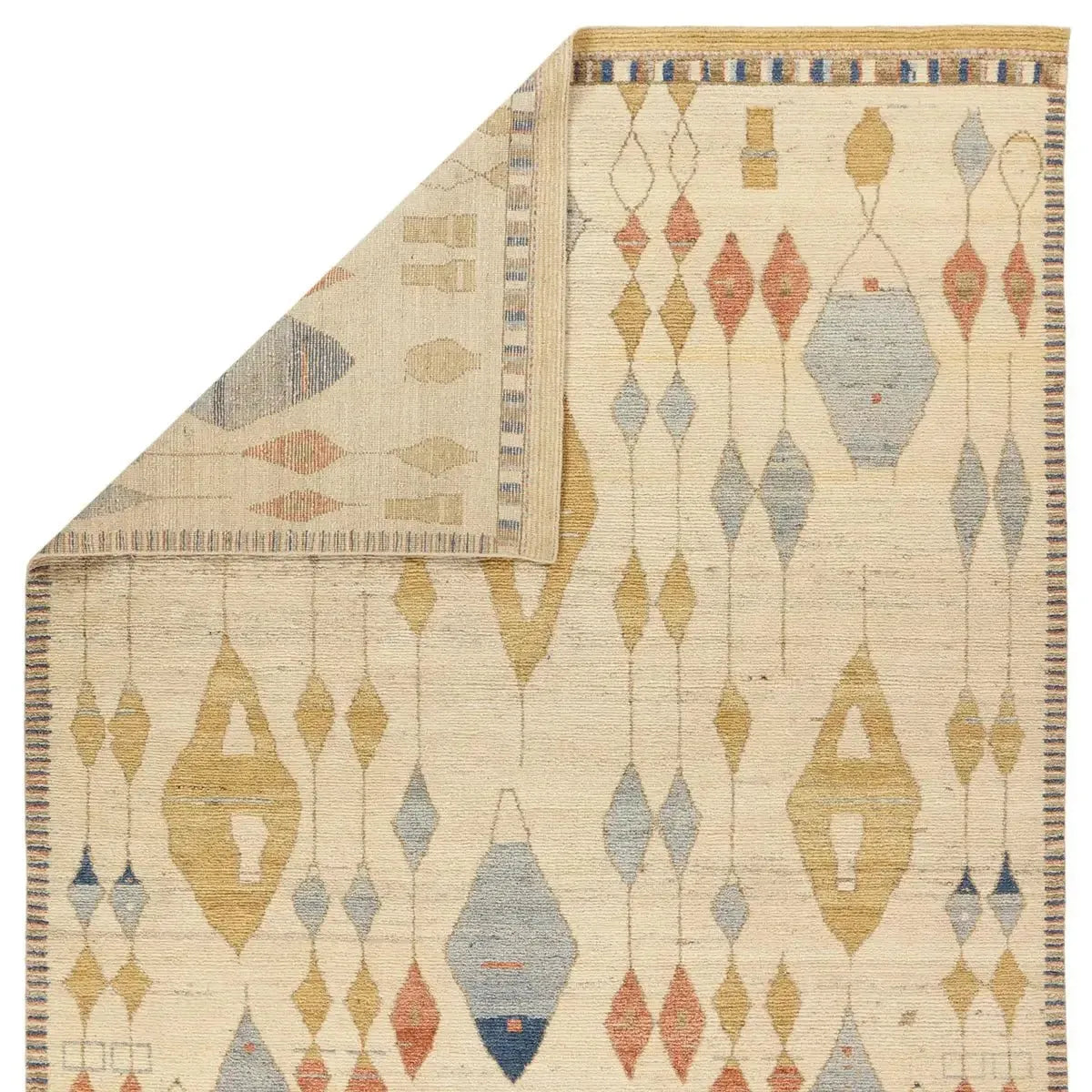 Zaira ZRA01 Light Brown/Multi Rug