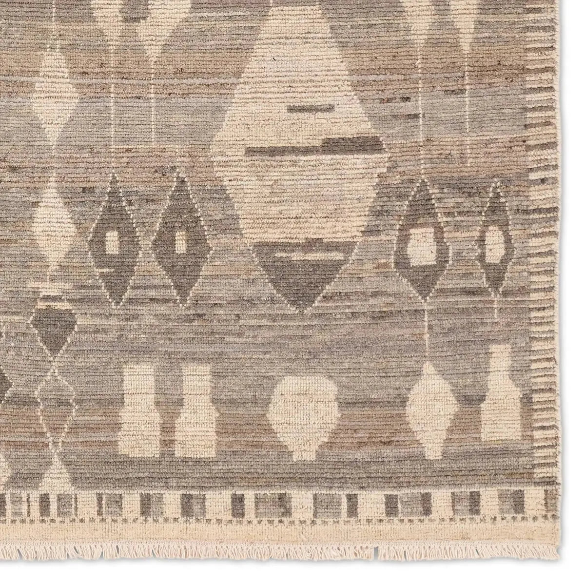 Zaira ZRA02 Light Brown/Cream Rug - Rug & Home