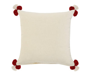 Zeal Lr07705 Heute Red/Cream Pillow - Rug & Home