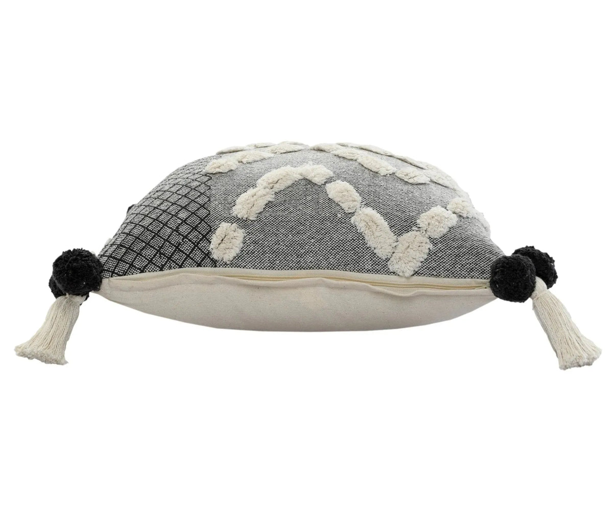 Zeal Lr07707 Black/Gray Pillow