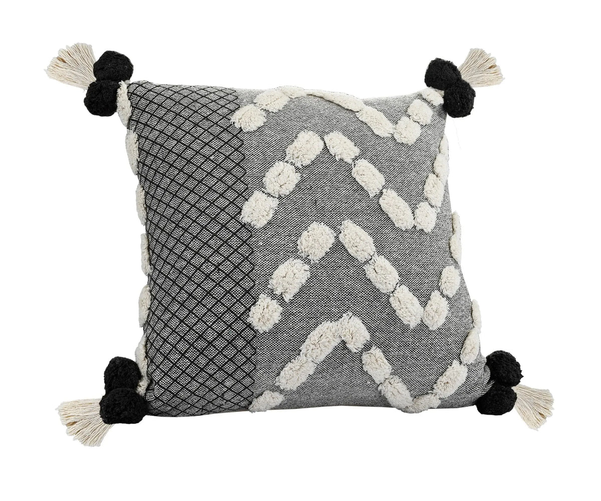 Zeal Lr07707 Black/Gray Pillow