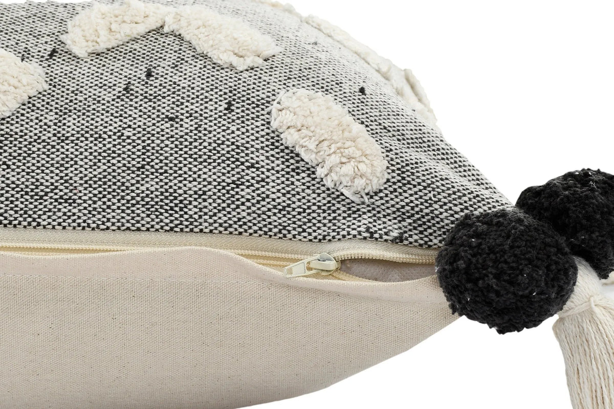 Zeal Lr07707 Black/Gray Pillow