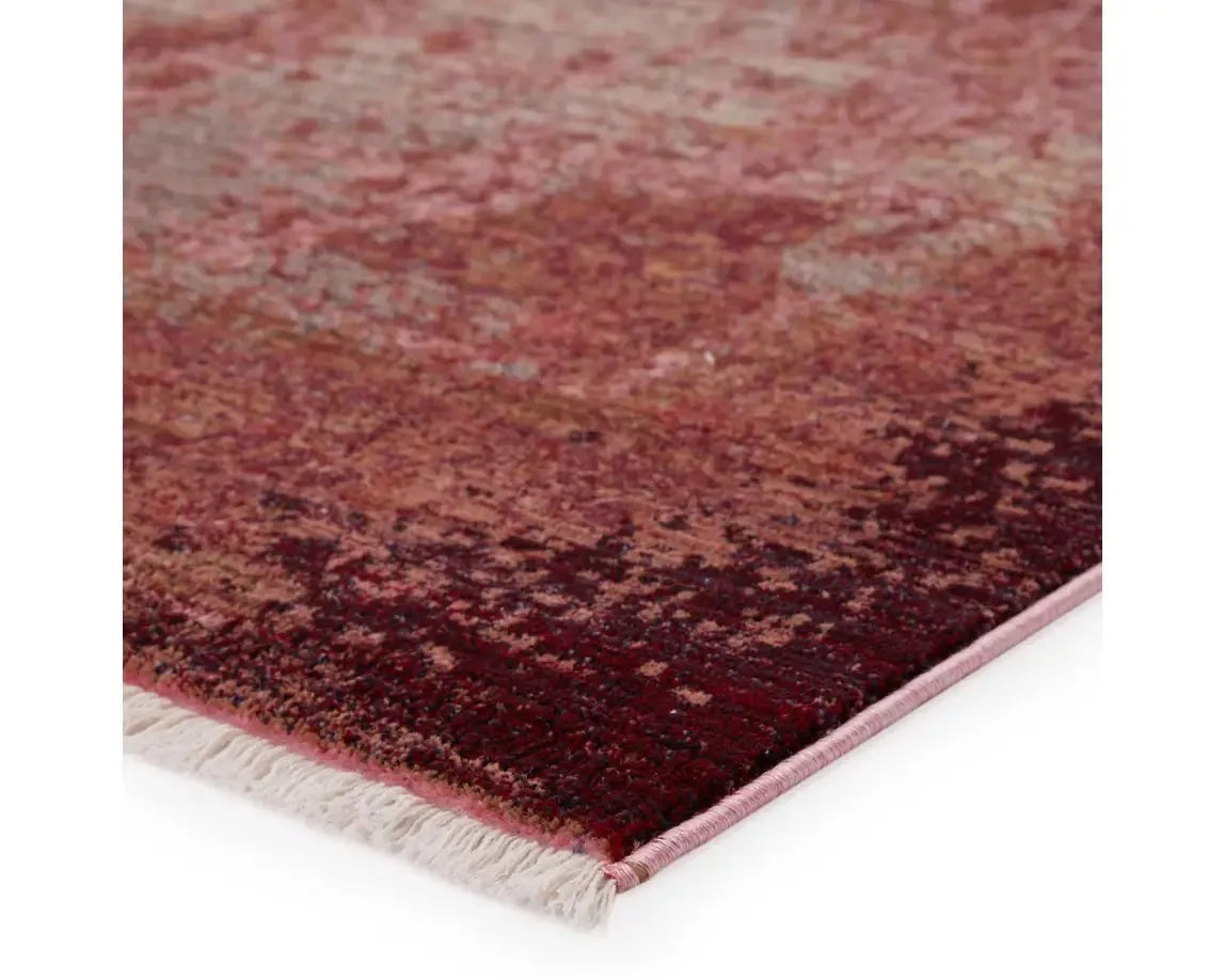 Zefira ZFA03 Pink/Gold Rug - Rug & Home