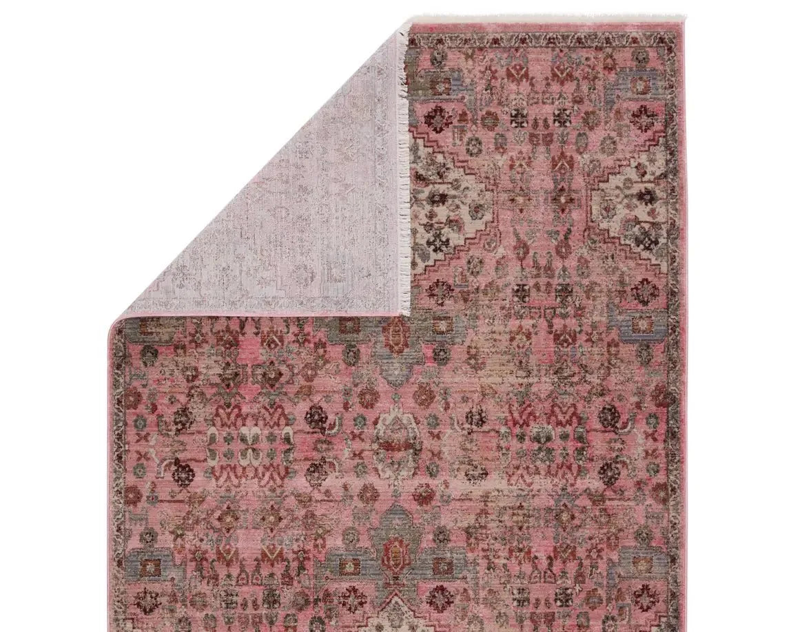 Zefira ZFA10 Pink Rug - Rug & Home