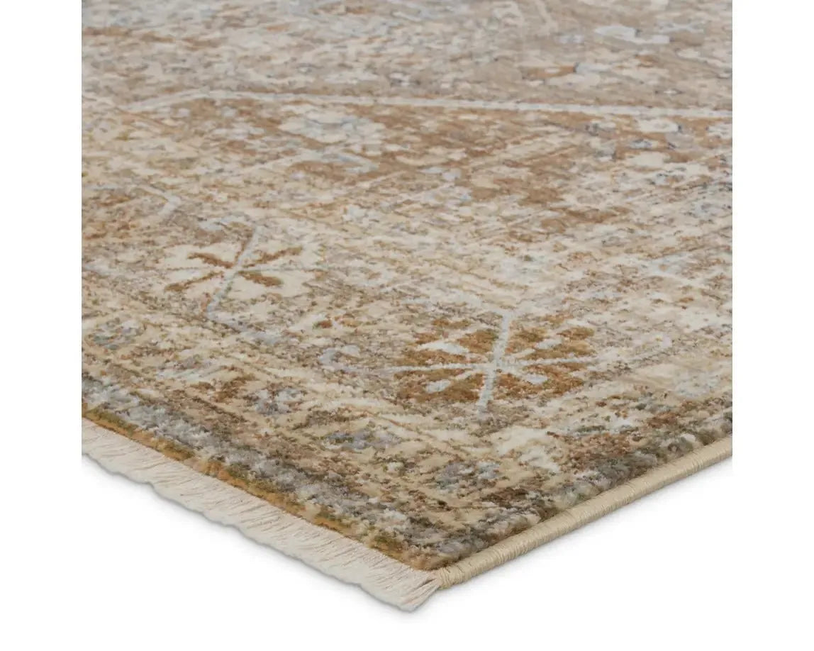 Zefira ZFA17 Tan/Caramel Rug - Rug & Home