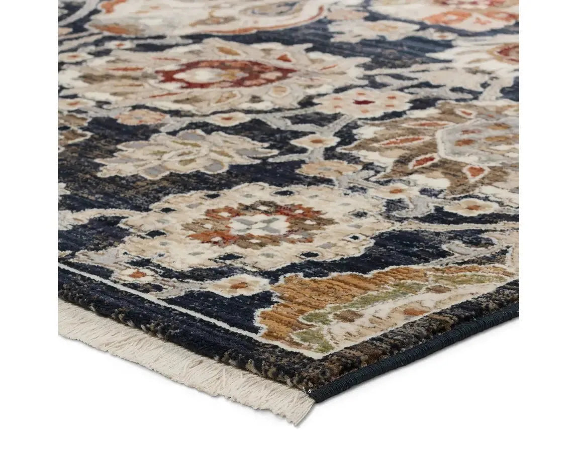 Zefira ZFA21 Blue/Taupe Rug - Rug & Home