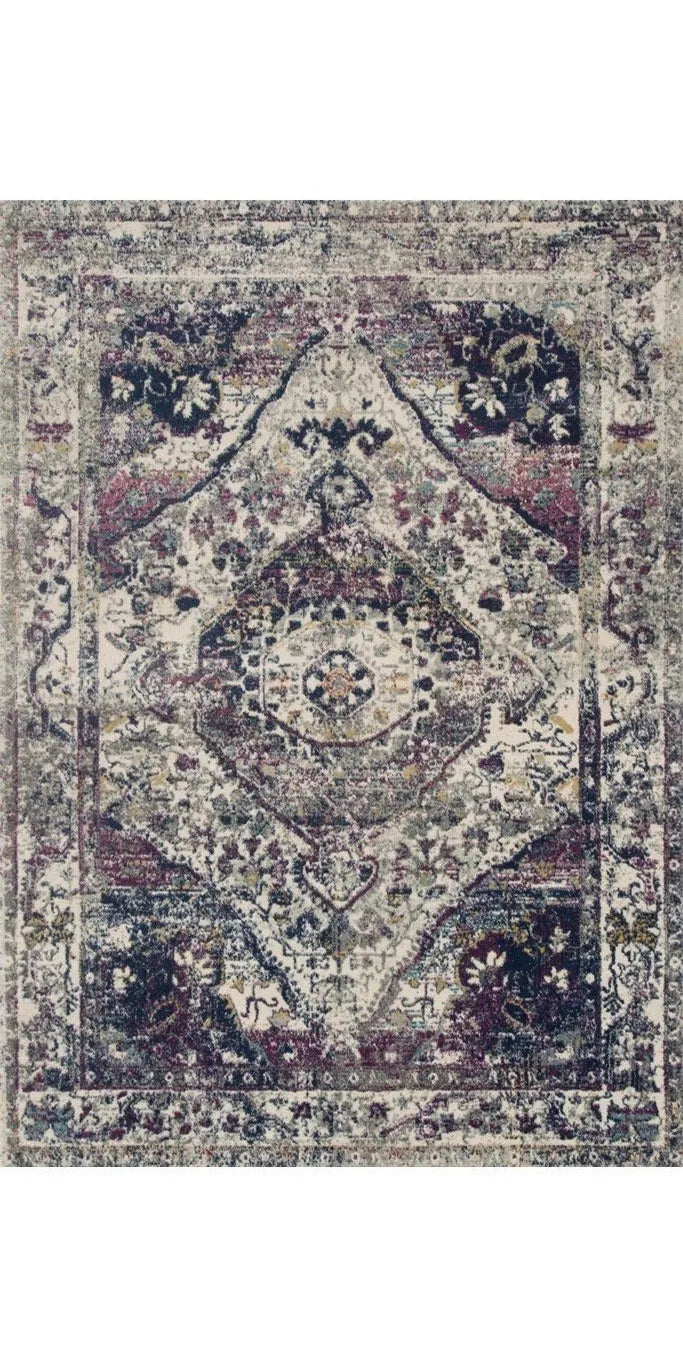 Zehla ZL 05 Ivory / Berry Rug - Rug & Home