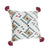 Zion 07573MLT Multi Pillow - Rug & Home