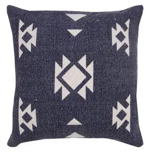 Zion 07796NBU Navy Blue Pillow - Rug & Home