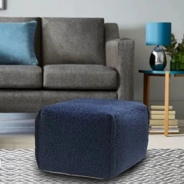 Zion 34033ENS Insignia Blue Pouf