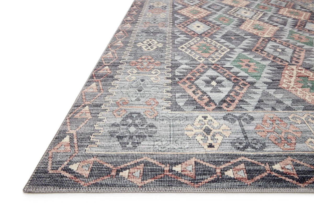 Zion Zio-01 Grey/Multi Rug - Rug & Home