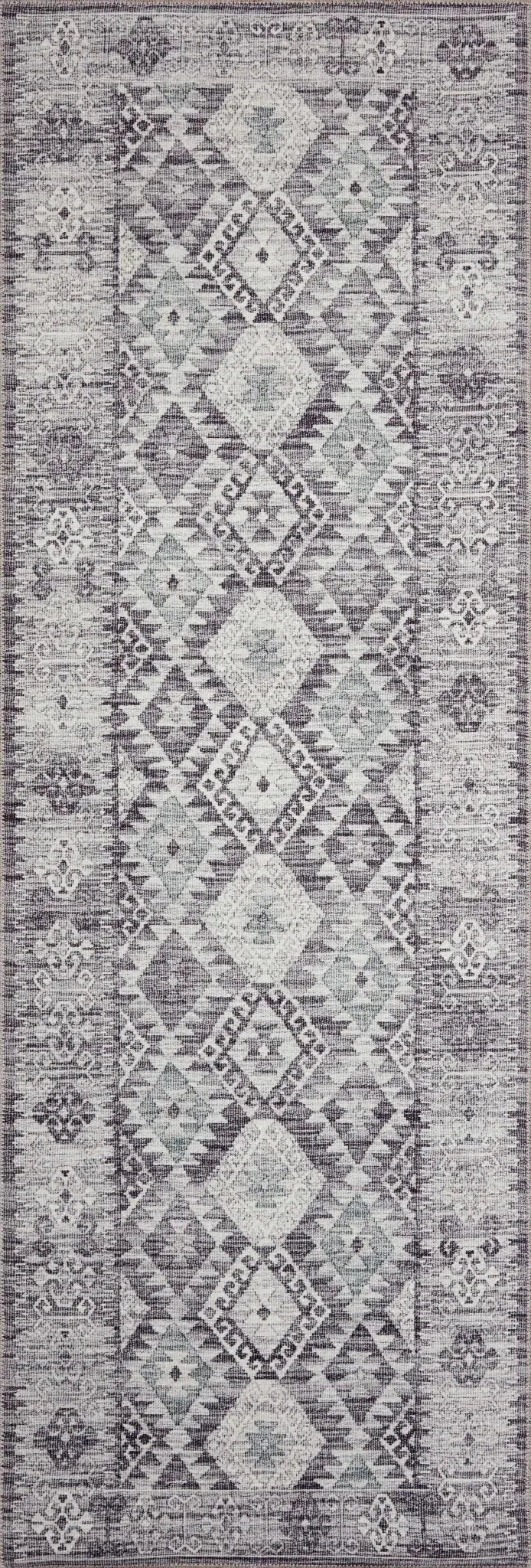 Zion Zio-03 Charcoal/Slate Rug